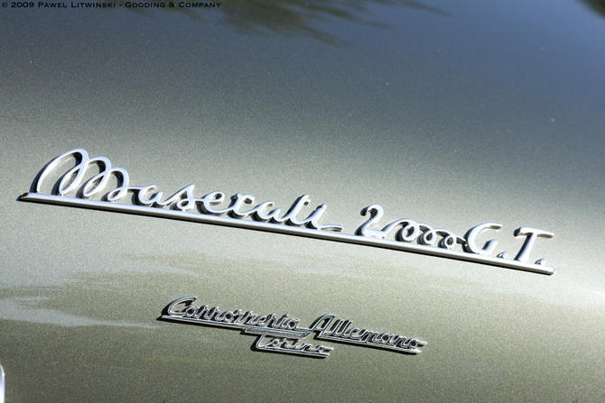 1956 Allemano Maserati A6G-54 Berlinetta i