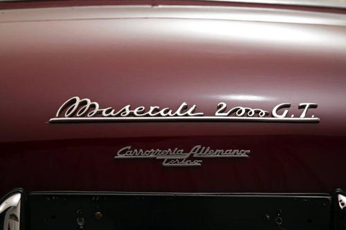 1956 Allemano Maserati A6G54 2000 GT 5