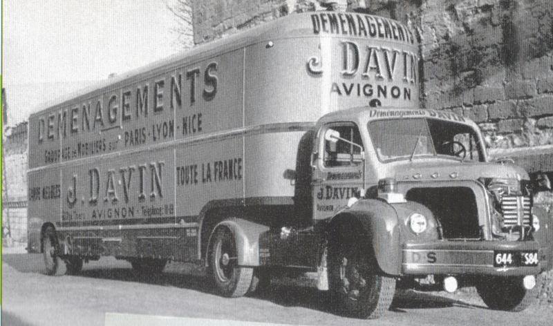1957 BERLIET TLC 8 R, 5 cyl, ricardo de125 cv des Transports Davin d' avignon