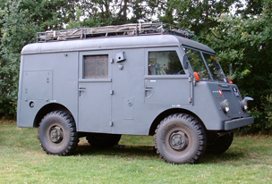 1957 Mowag military signals carrier (radio truck)
