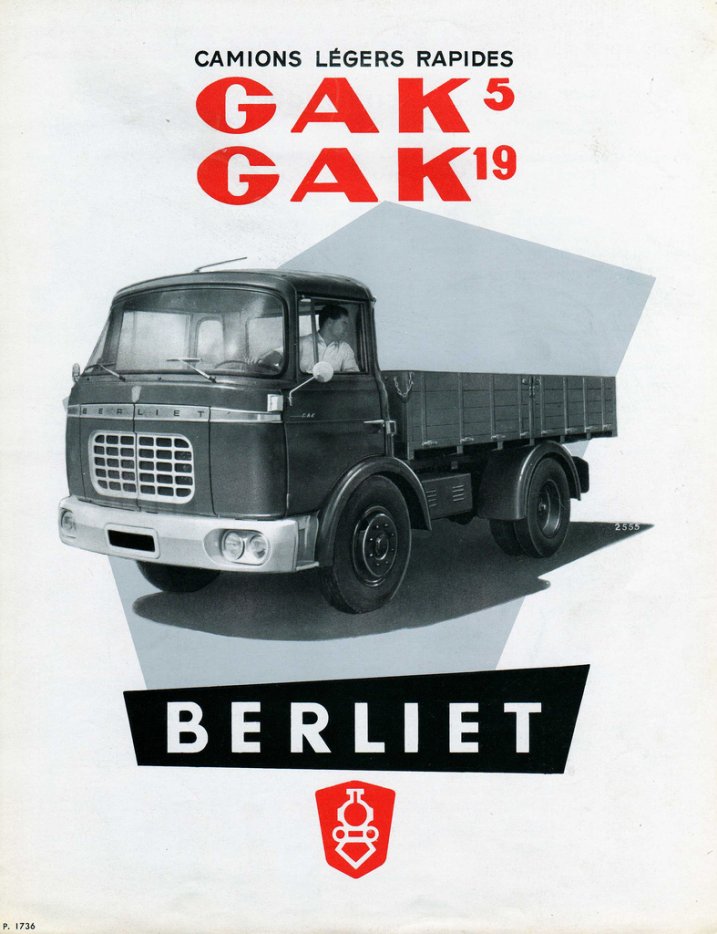 1960 Berliet GAK 5-19