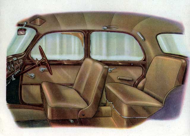 1960 fiat 1100 interior
