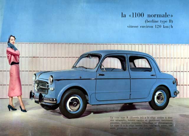 1960 fiat 1100 normale type-b