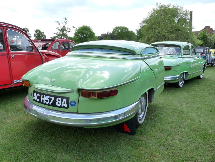 1963 Panhard PL 17 Tigre with matching traile