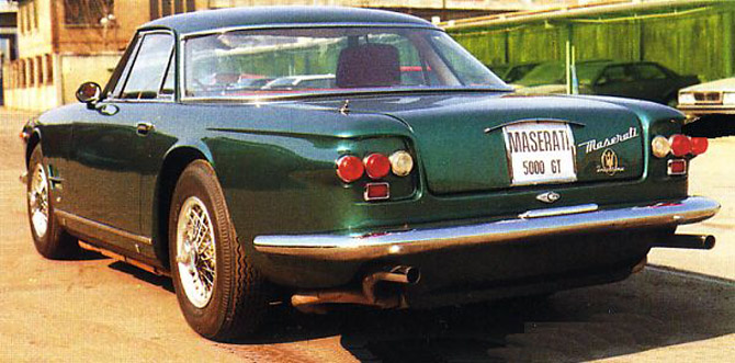 1964 Allemano Maserati 5000 GT b