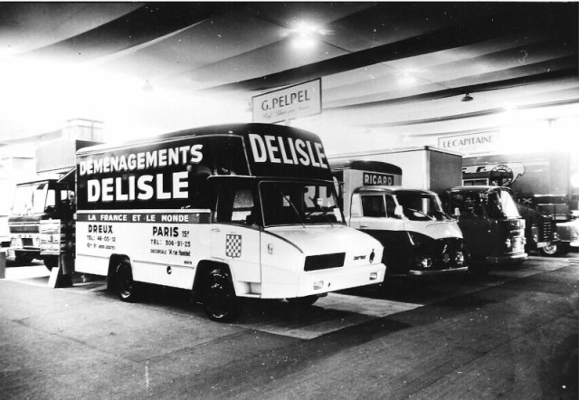1966 Berliet Stradair avec capucine du déménageur DELISLE