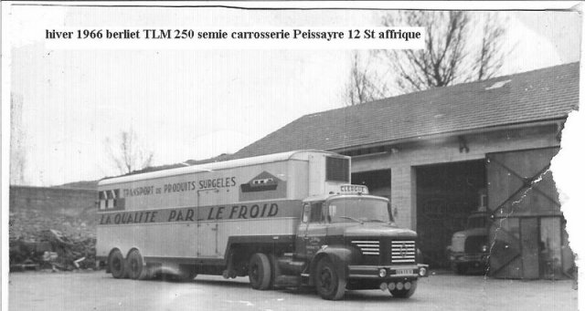 1966 Berliet TLM 12 250 cv des Trps Clergue