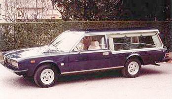1970 Fiat 130 casale hearse