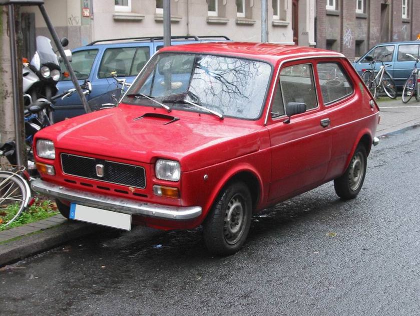 1974 Fiat 127 1 v sst