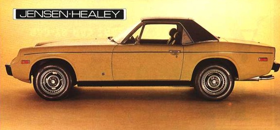 1974 jensen healey yellow