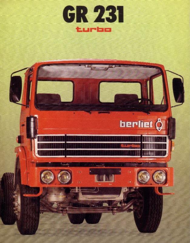 1975 Berliet GR 231 Turbo
