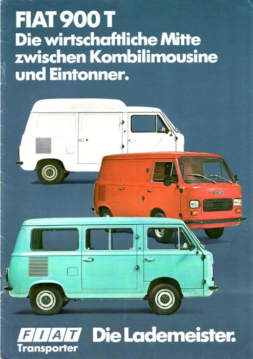 1976 FIAT 900T Catalogus