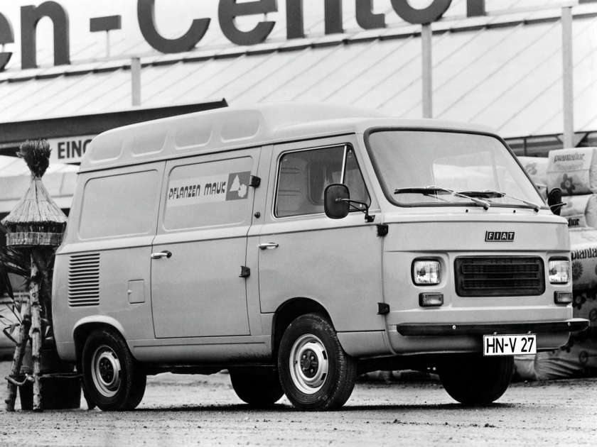 1977 Fiat 900T High Roof Van