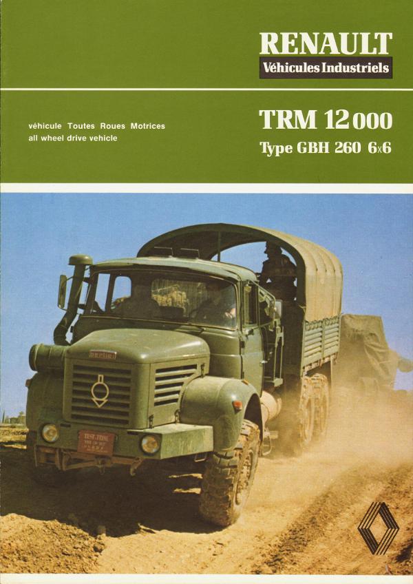 1979 Berliet TRM 12000 type GBH 260 6x6
