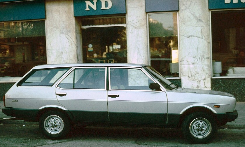 1979 SEAT 131 Estate while built in Spain, estates wore Fiat-badging elsewhere