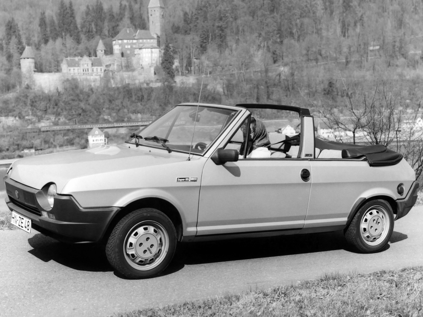 1981-82 Fiat Ritmo Cabrio Bertone