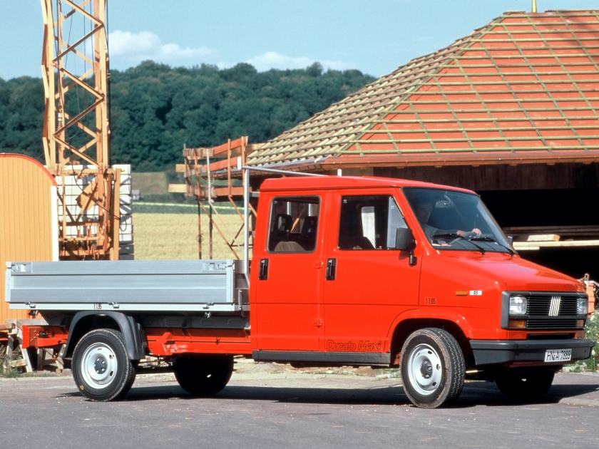 1981-89 Fiat Ducato Dual Cabin e Pickup