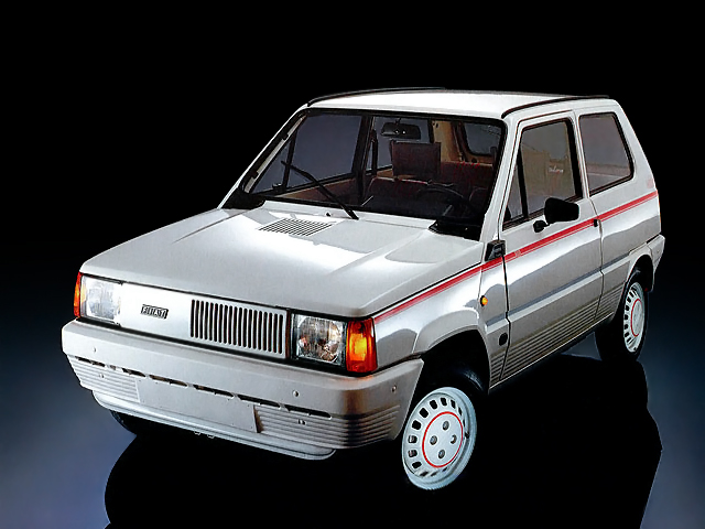 1984 Fiat Panda White (141)  ItalDesign