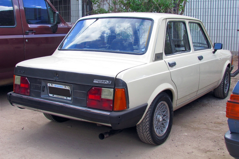 1988 Fiat Super Europa 1.3 (Argentina)