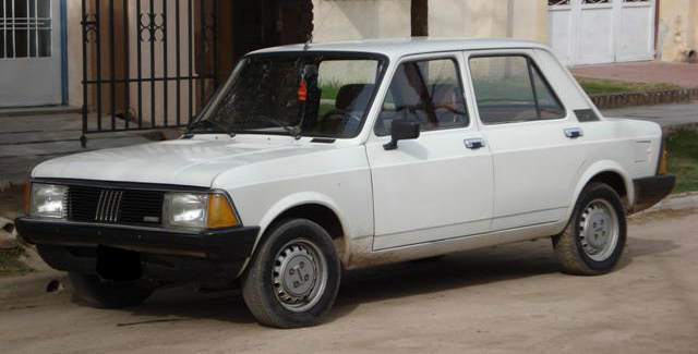 1990 Fiat 128 Super Europa, manufactured between 1983–1990 by Sevel Argentina