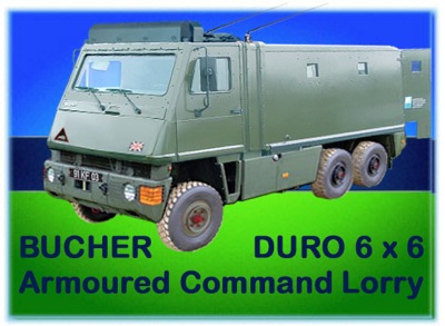 1994 Bucher (Mowag) Heavy Armoured (Bomb proof) Command Vehicle