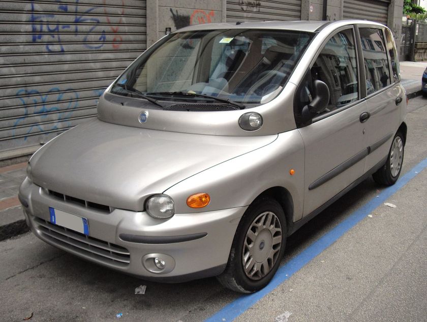 1998 Fiat Multipla silver front