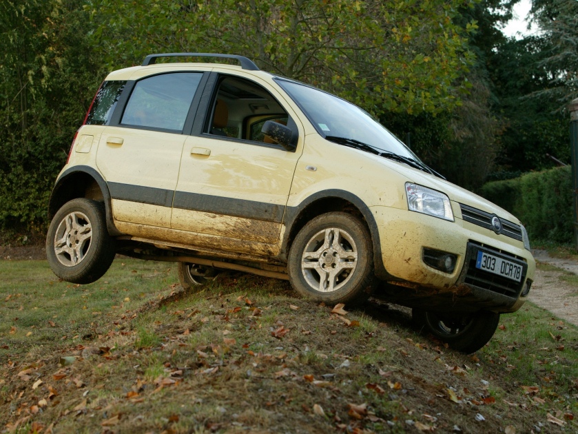 2004 Fiat Panda 4x4 Climbing (169)Bertone