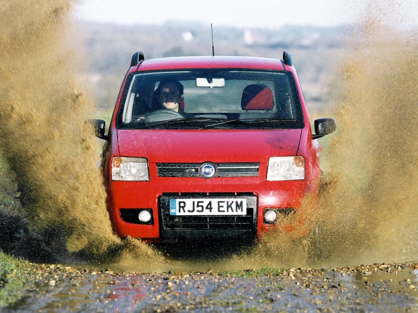 2005-10 Fiat Panda 4x4 Climbing UK-spec (169) Bertone
