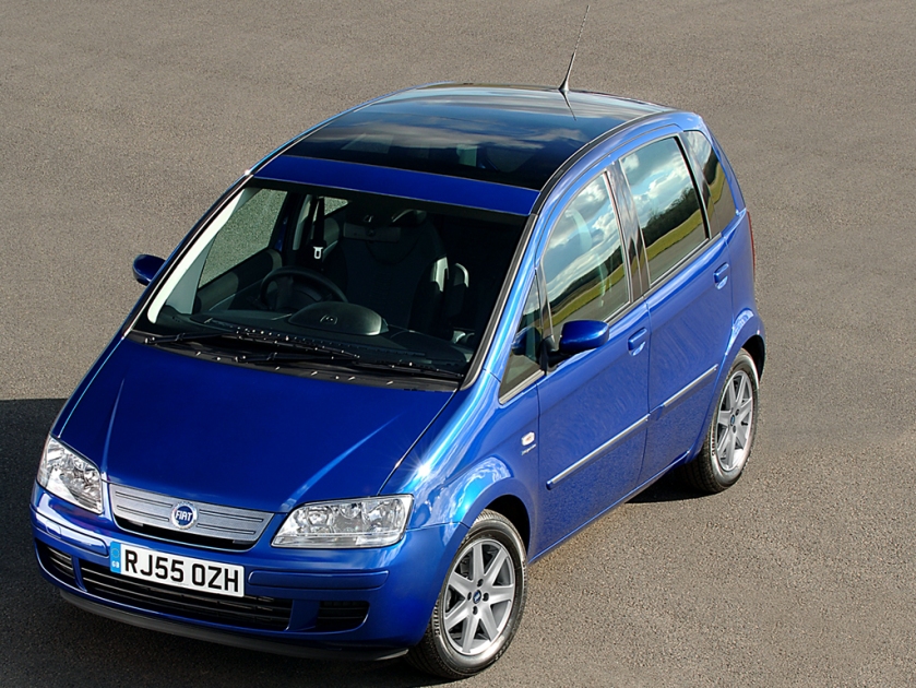 2006-07 Fiat Idea UK-spec (350)