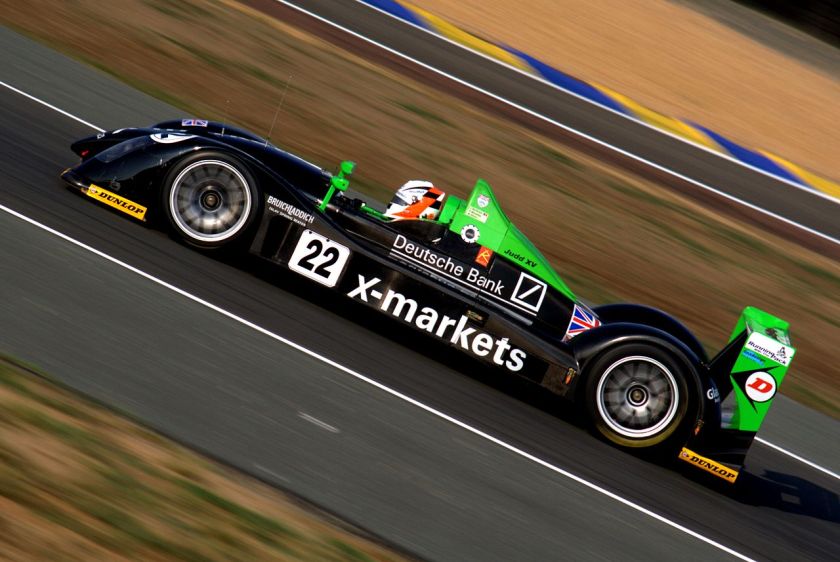 2006 Rollcentre Racing's Radical SR9 at the 2006 24 Hours of Le Mans. Radical LMP2 2006