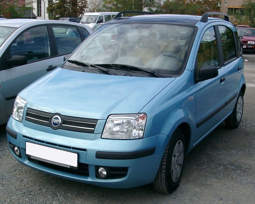 2007 Fiat Panda front