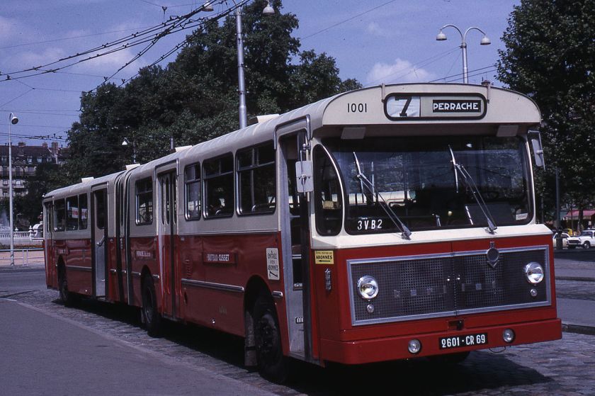 Berliet PH 12-180 à Lyon en 1967