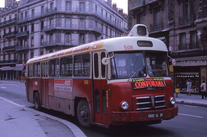 Berliet PLR-C de Grenoble in 1975