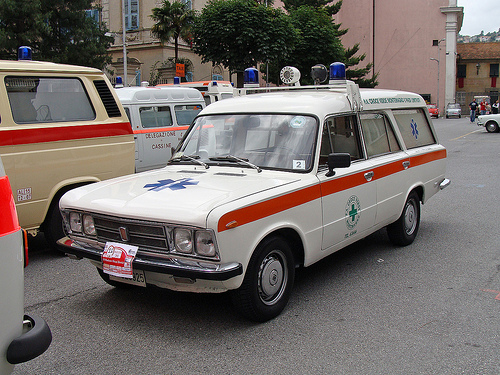 Fiat 125 Ambulanza by Fissore