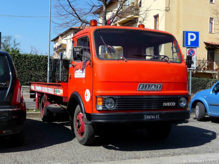 Fiat 40 NC tow truck