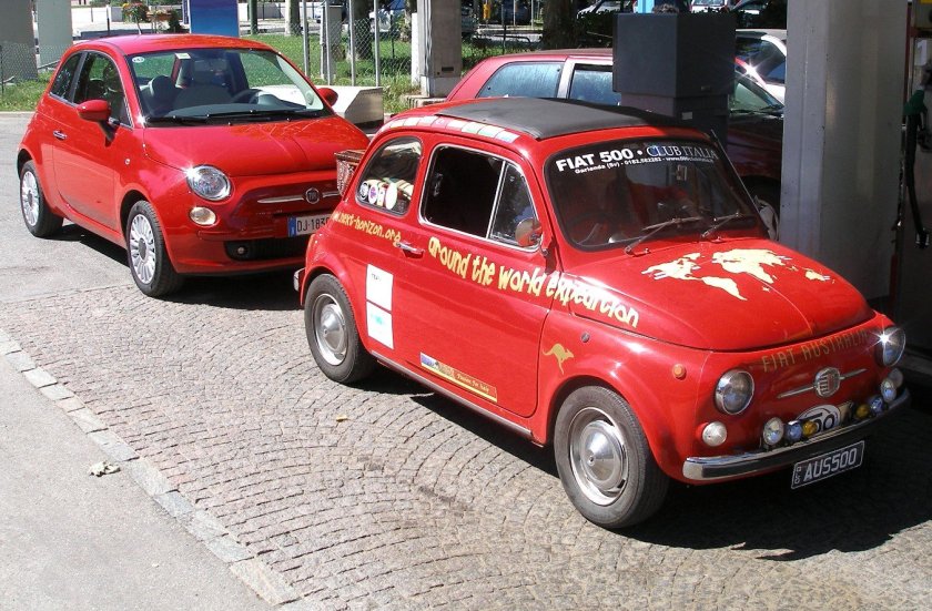 Fiat 500 World Expedition from Australia