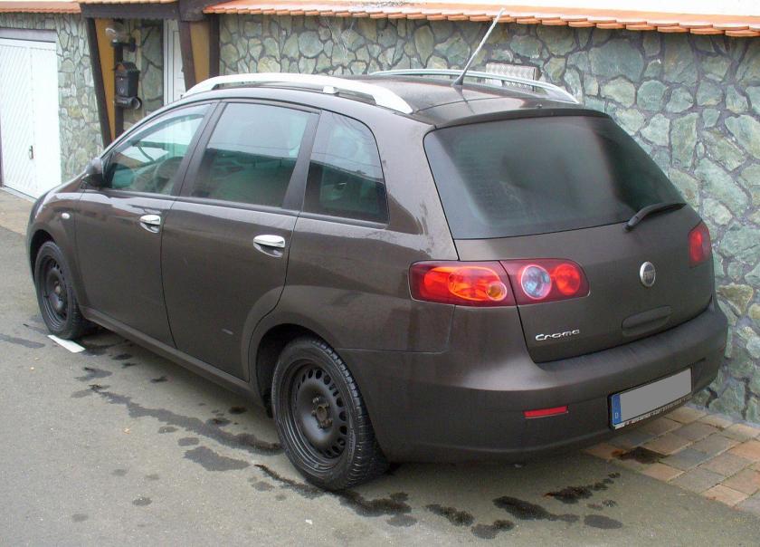 Fiat Croma brown Heck