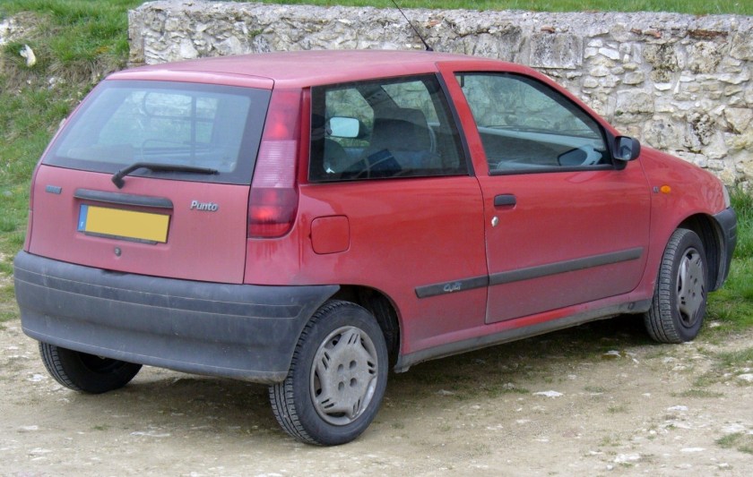 Fiat Punto 60 rear