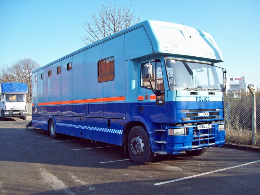 Iveco 180E 28 Tector, Police Horse box of the Greater Manchester Police Force