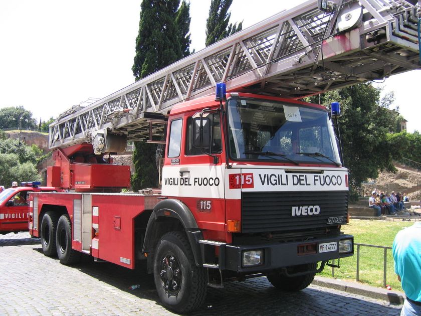 Iveco Fiat fire engine