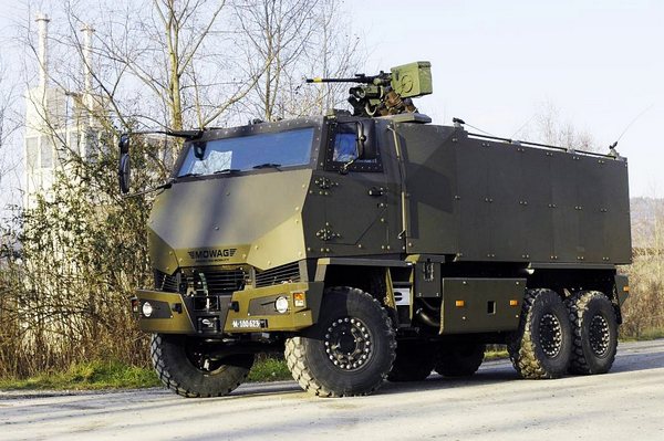 Mowag Duro 6x6 IIIP tactical military vehicle