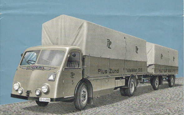 Mowag Vrachtwagen Zwitserland