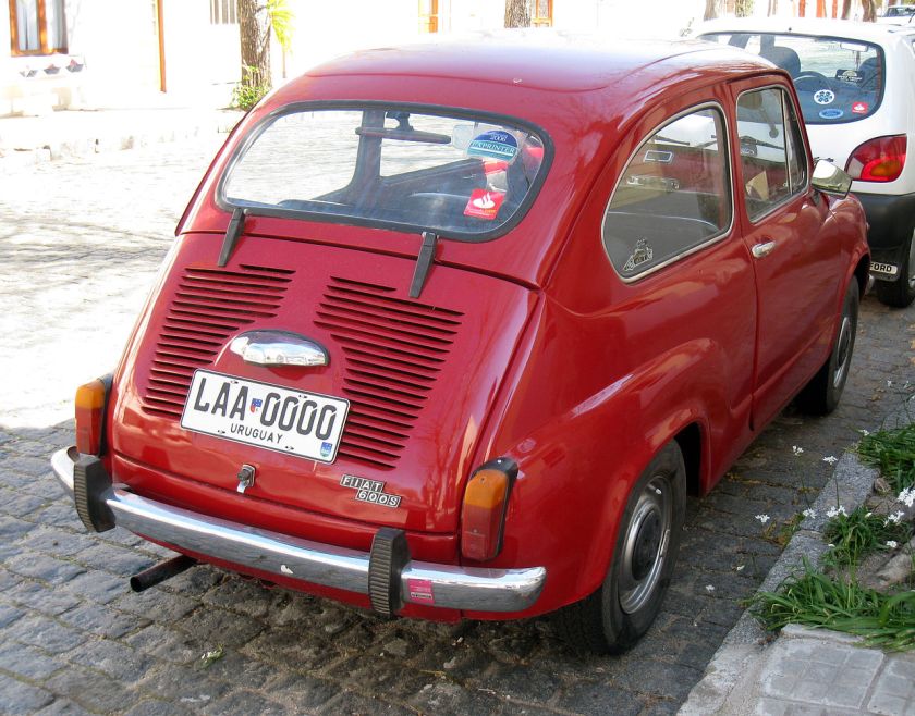 Uruguayan-built Fiat 600S
