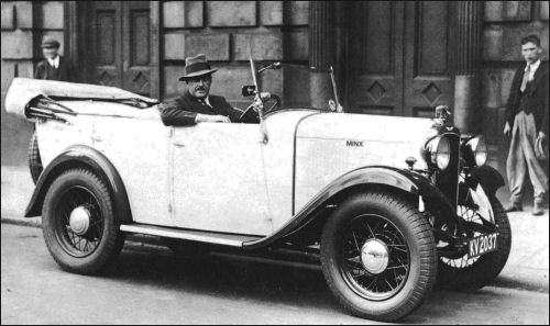 1932 hillman minx tourer