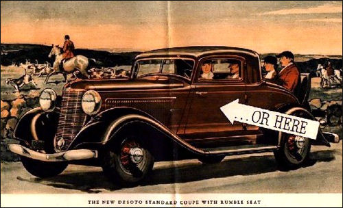 1933 de soto standard coupe