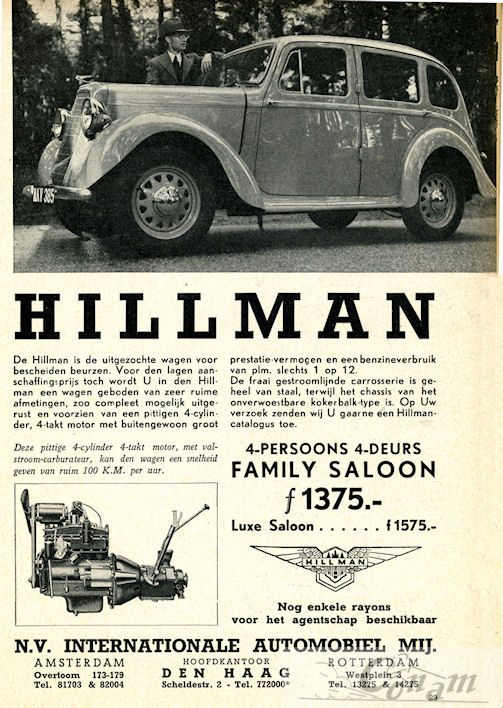 1936 hillman iam