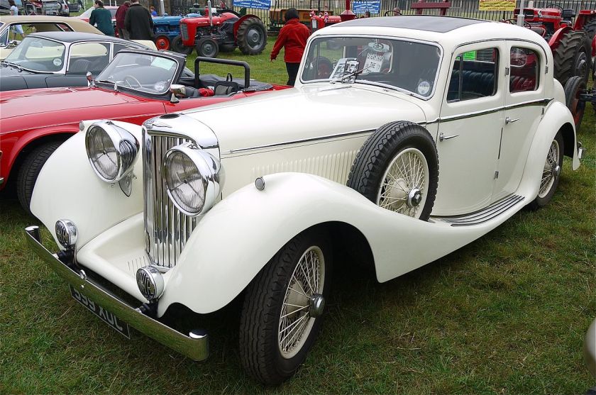 1936 S. S. Jaguar 2½-litre sports saloon