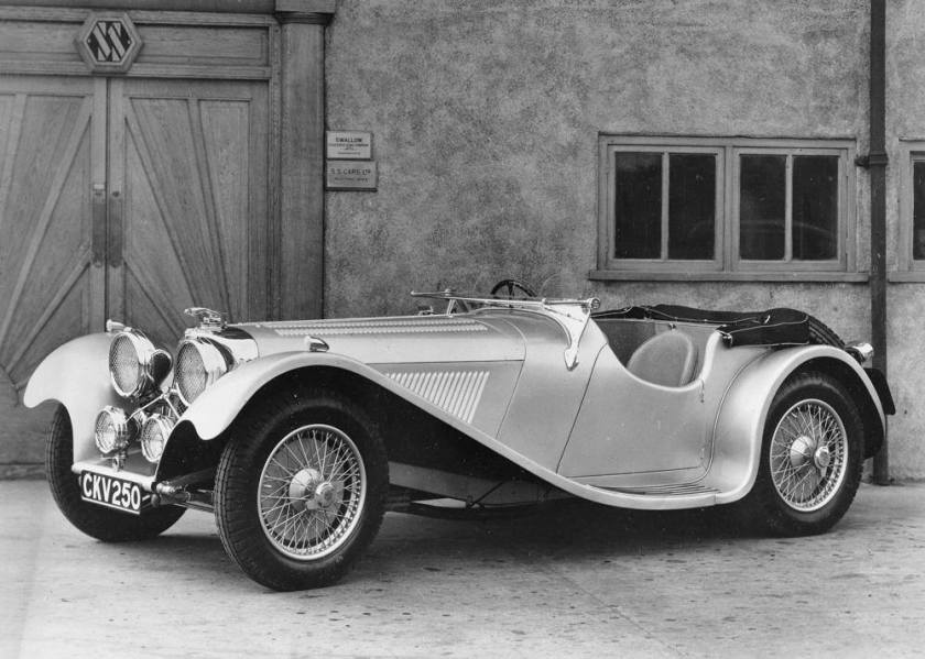 1936 SS Jaguar 100 3.5 litre