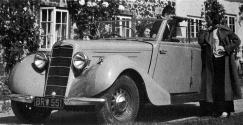 1937 hillman 16 tourer
