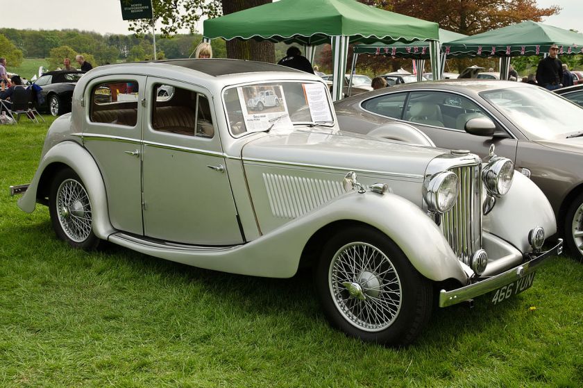 1937 Jaguar 1½ litre by SS